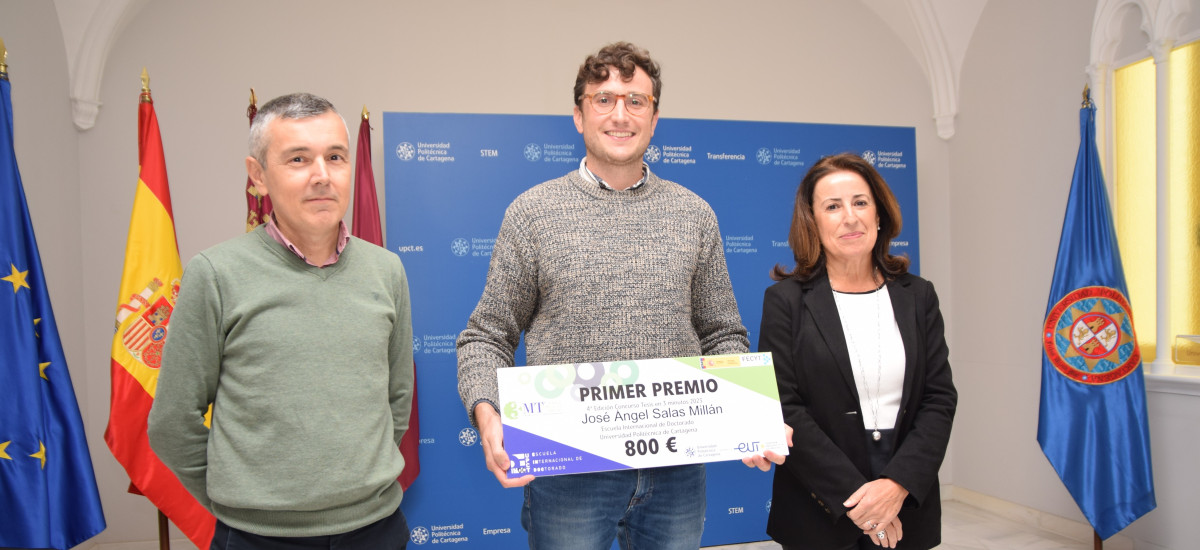 Premio Tesis en 3 Minutos para el doctorando que convierte residuos agrícolas en productos saludables